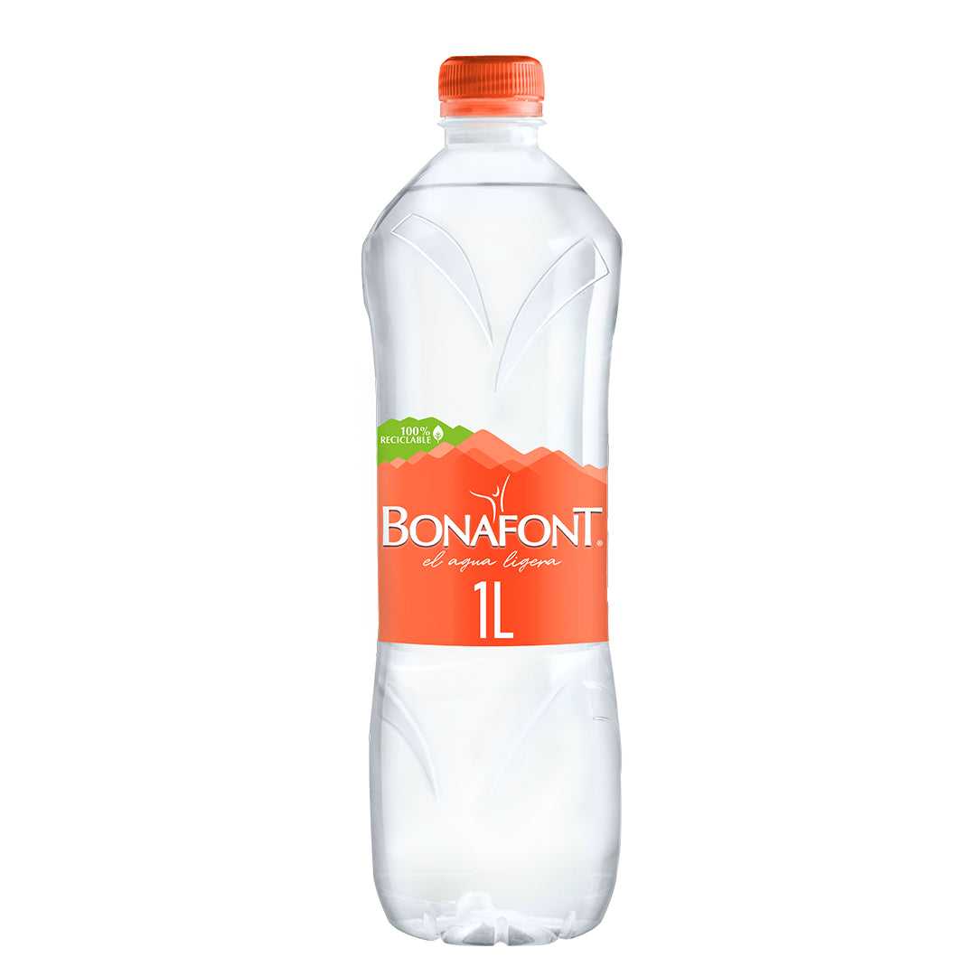 Agua Natural Bonafont de 1L