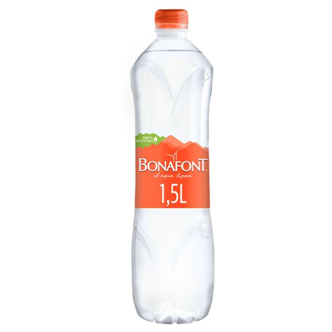 Agua Natural Bonafont de 1.5L