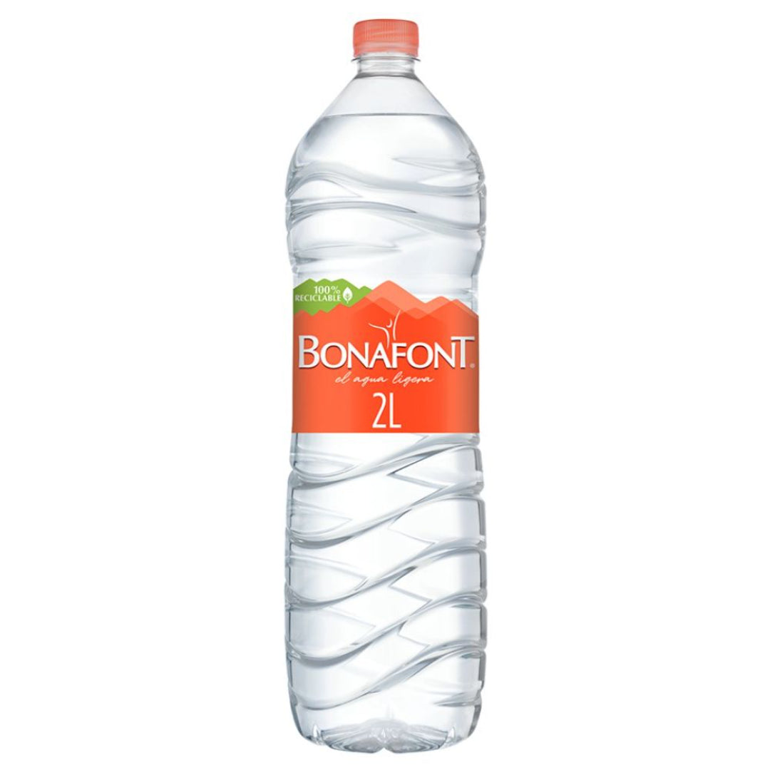 Agua Natural Bonafont de 2L