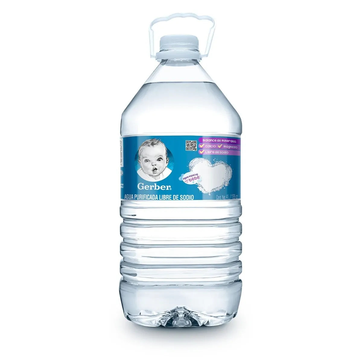 Agua Natural Gerber para Bebé de 4L