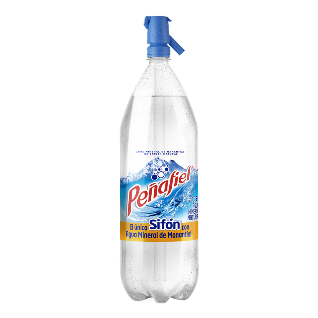 Agua Mineral Peñafiel de 1.75L Sifon