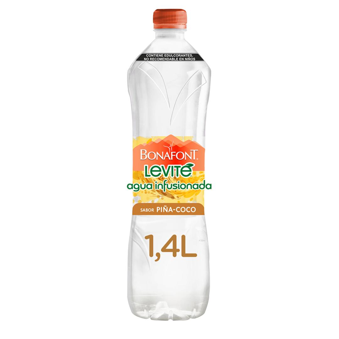 Agua Infusionada Bonafont Levité Piña-Coco de 1.4L