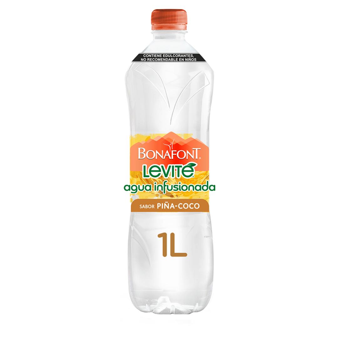 Agua Infusionada Bonafont Levité Piña-Coco de 1L