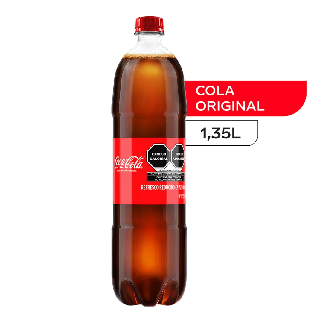 Refresco Coca Cola Sabor Original de 1.35L