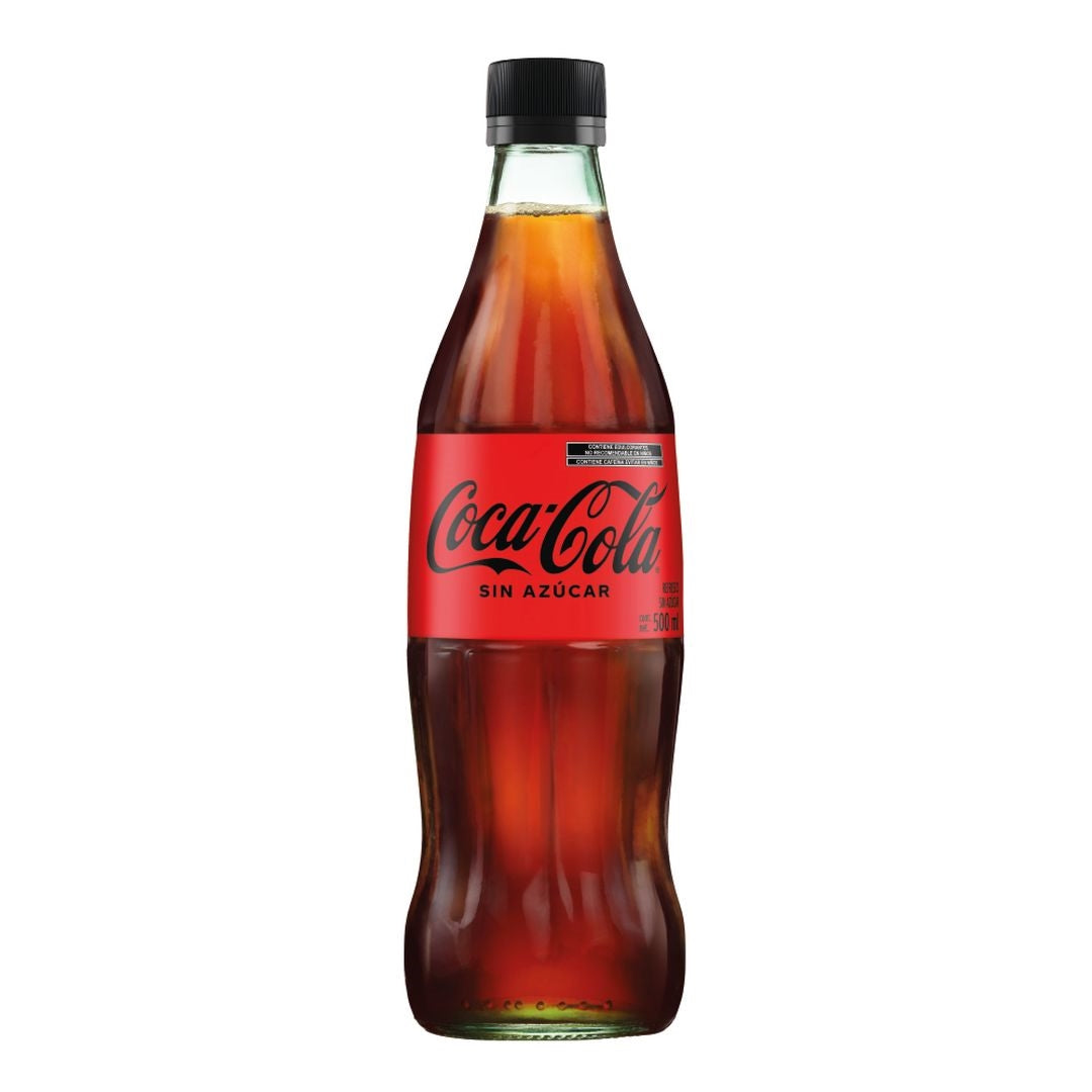 Refresco Coca Cola Zero de 500ml
