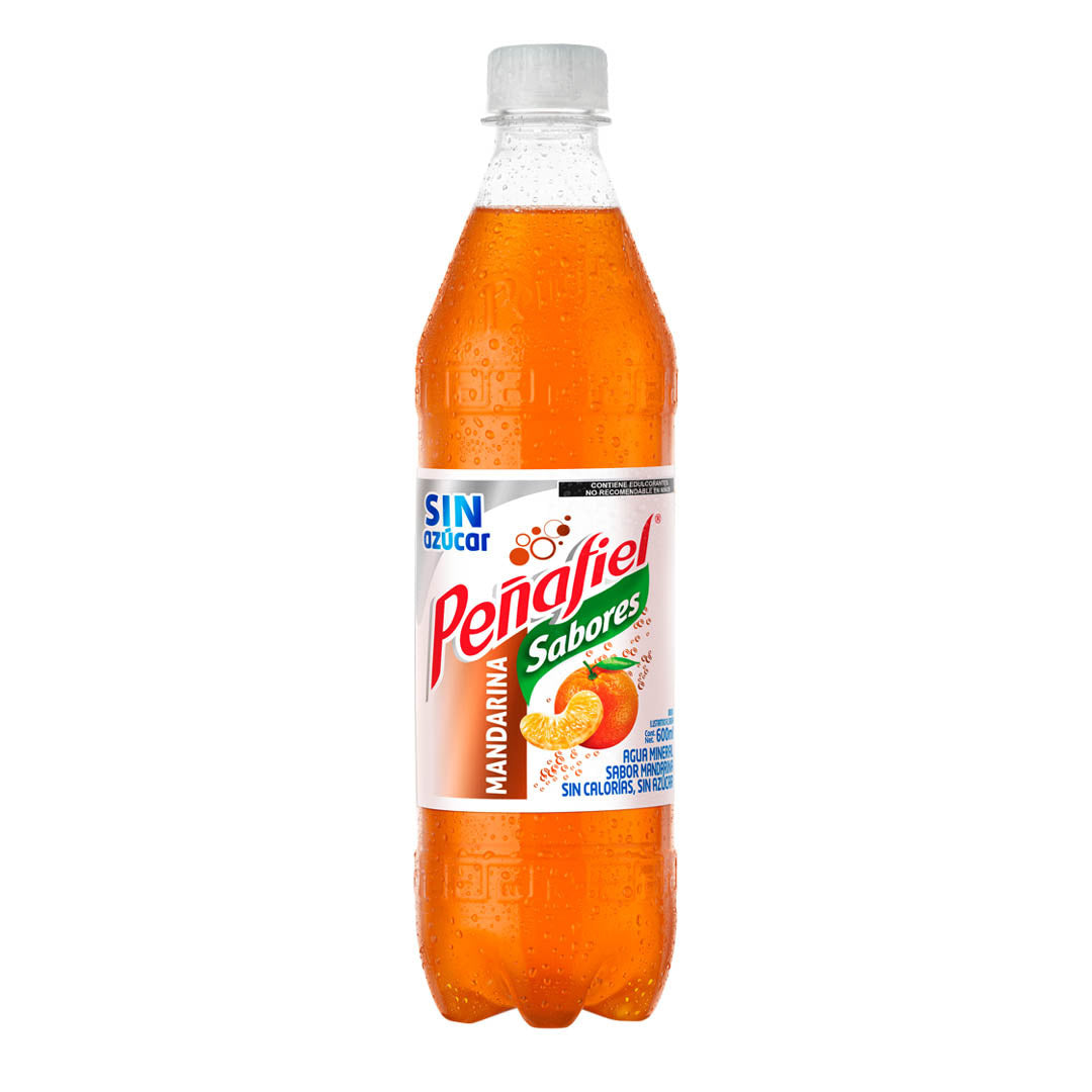 Refresco Peñafiel Sabor Mandarina Light de 600ml
