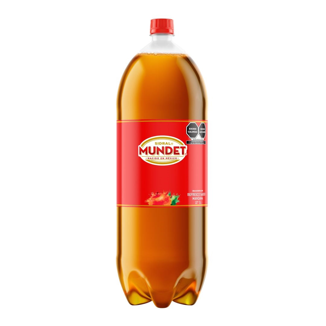 Refresco Sidral Mundet sabor Manzana de 3L