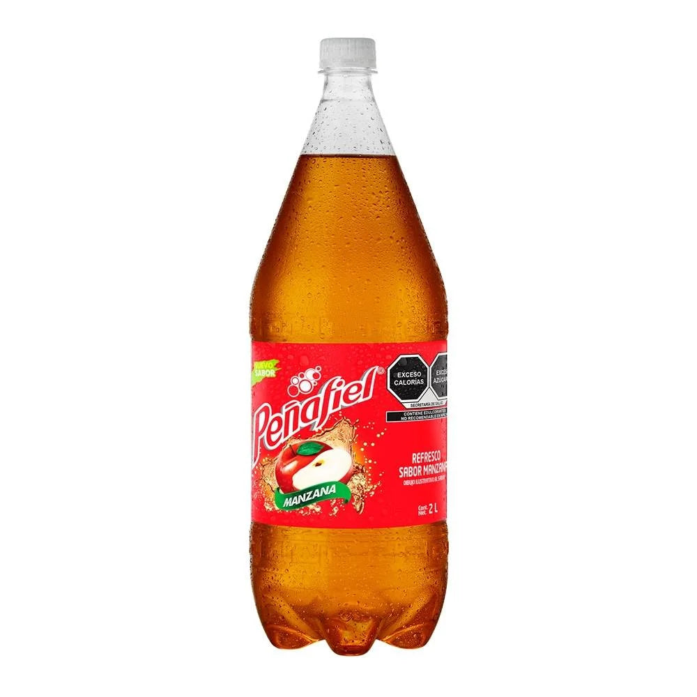 Refresco Peñafiel sabor Manzana Roja de 2L