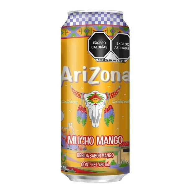 Bebida Arizona sabor Mango de 460ml