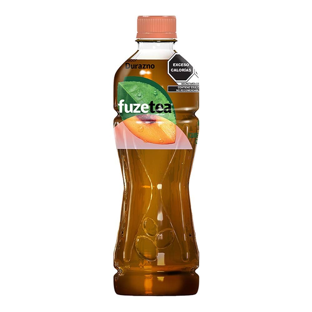 Té Negro Fuze Tea Sabor Durazno de 600ml