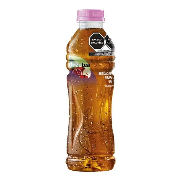 Té Negro Fuze Tea sabor Frutos Rojos de 600ml