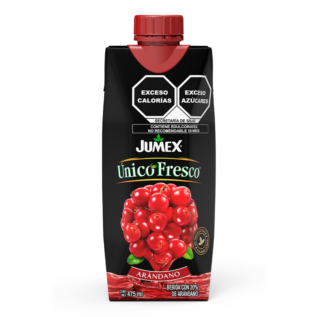 Bebida Jumex Único Fresco Arándano de 475ml