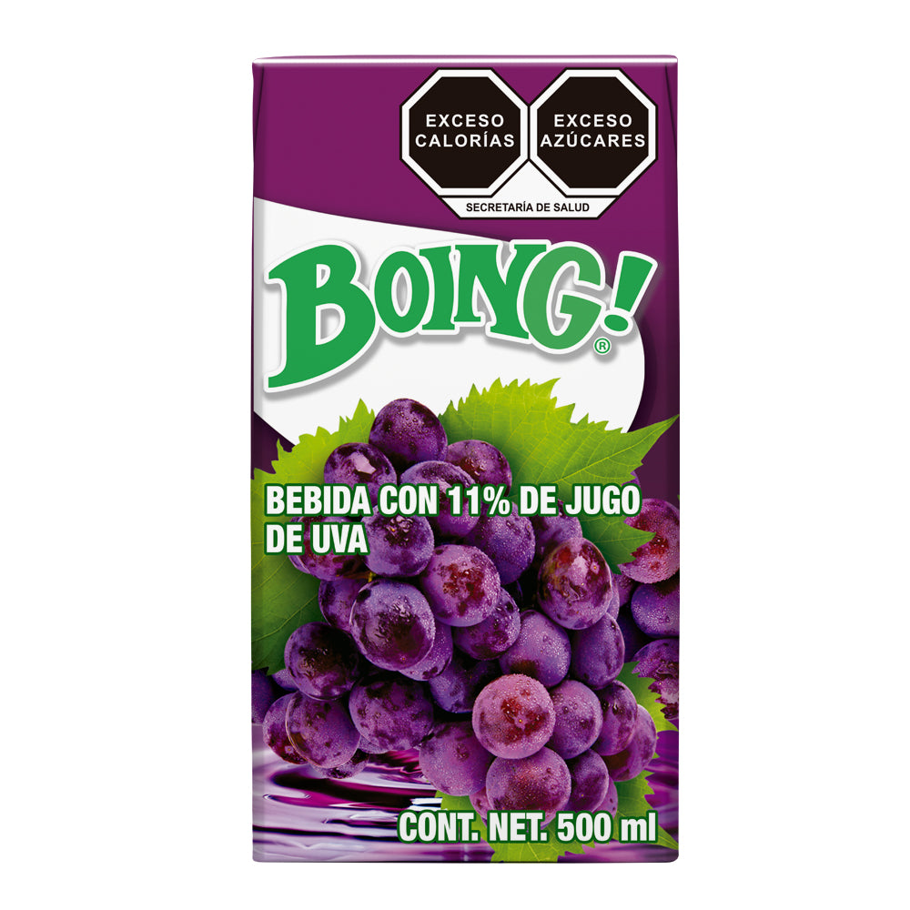 Bebida Boing sabor Uva de 500ml