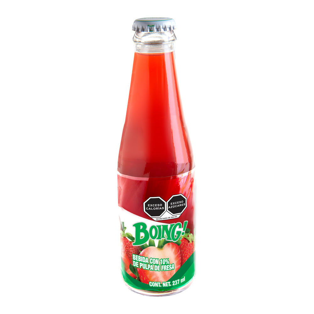 Bebida Boing sabor Fresa de 237ml