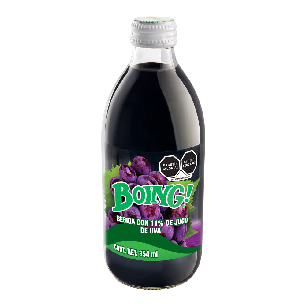 Bebida Boing con Pulpa de Uva Botella de 354ml