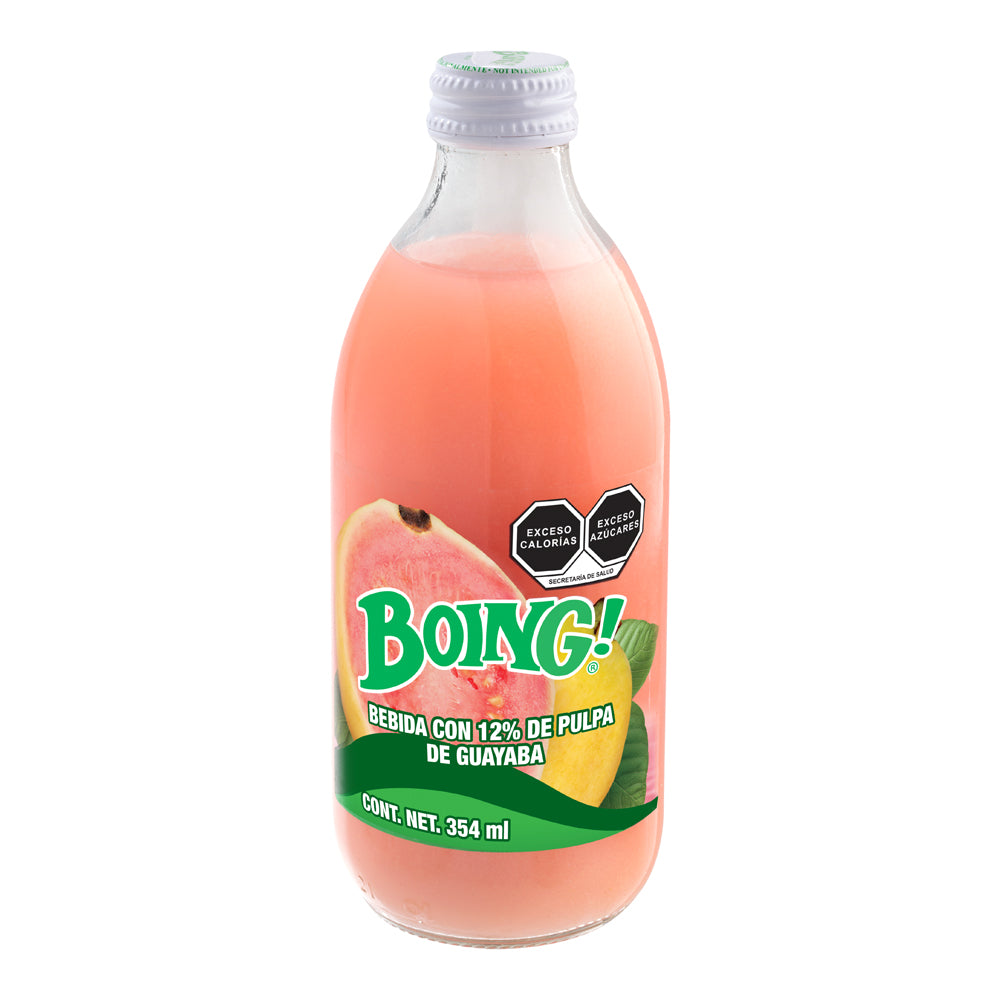 Bebida Boing con Pulpa de Guayaba Botella de 354ml