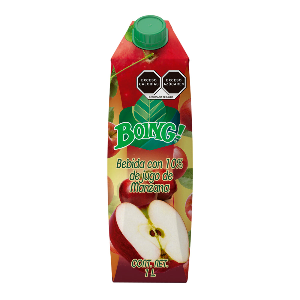 Bebida Boing sabor Manzana de 1L