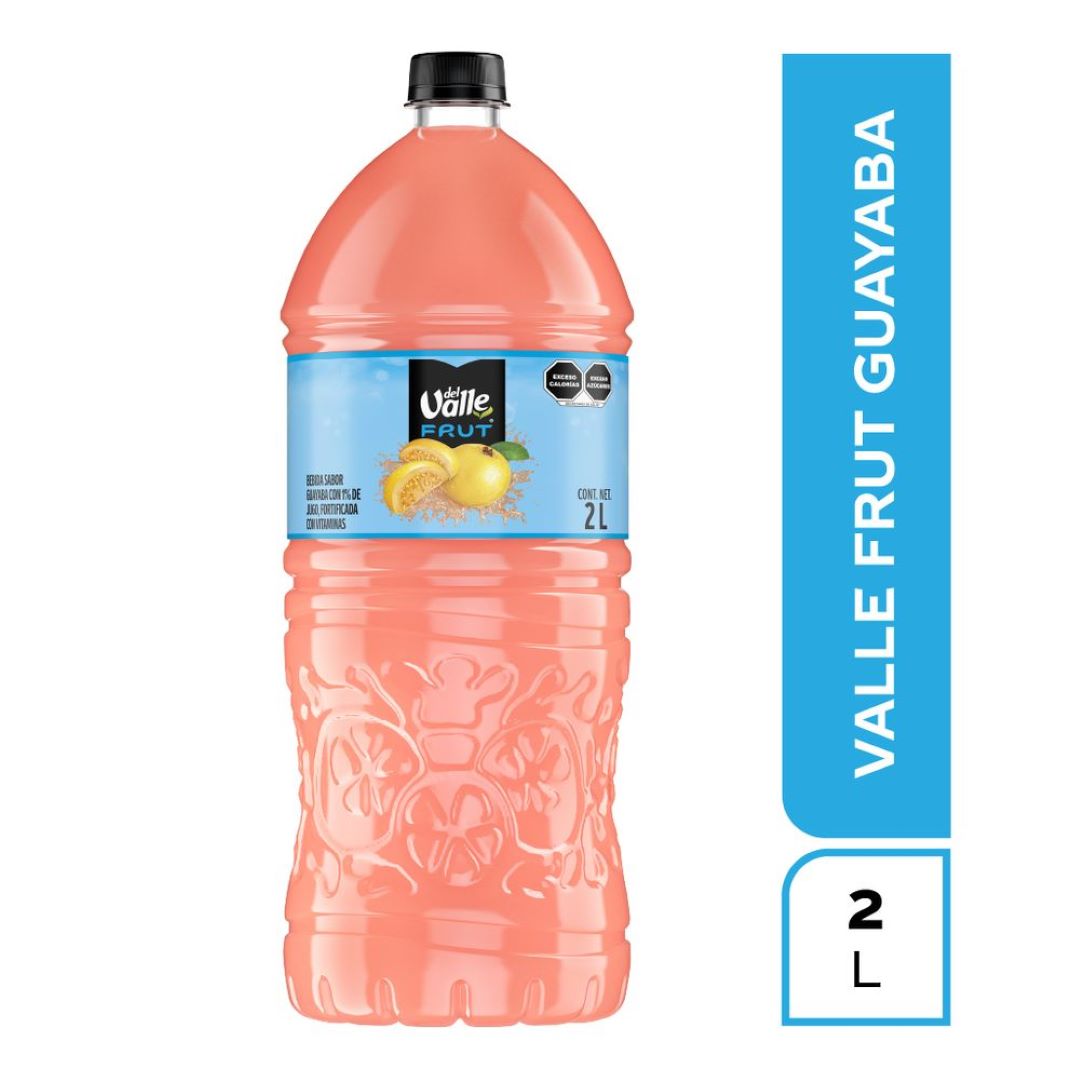 Bebida Del Valle Frut sabor Guayaba de 2L