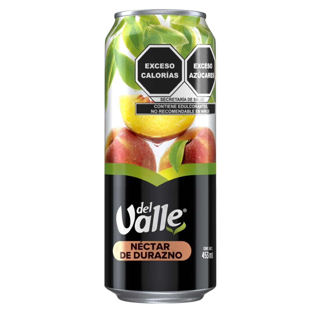 Néctar Del Valle Durazno Lata de 453ml