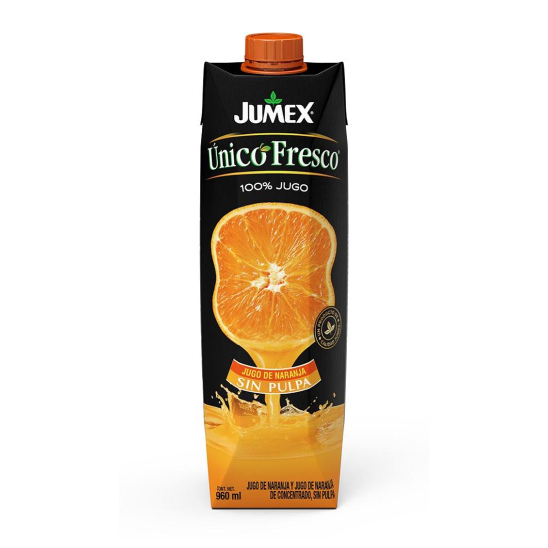 Jugo Jumex Único Fresco Naranja sin Pulpa de 960ml