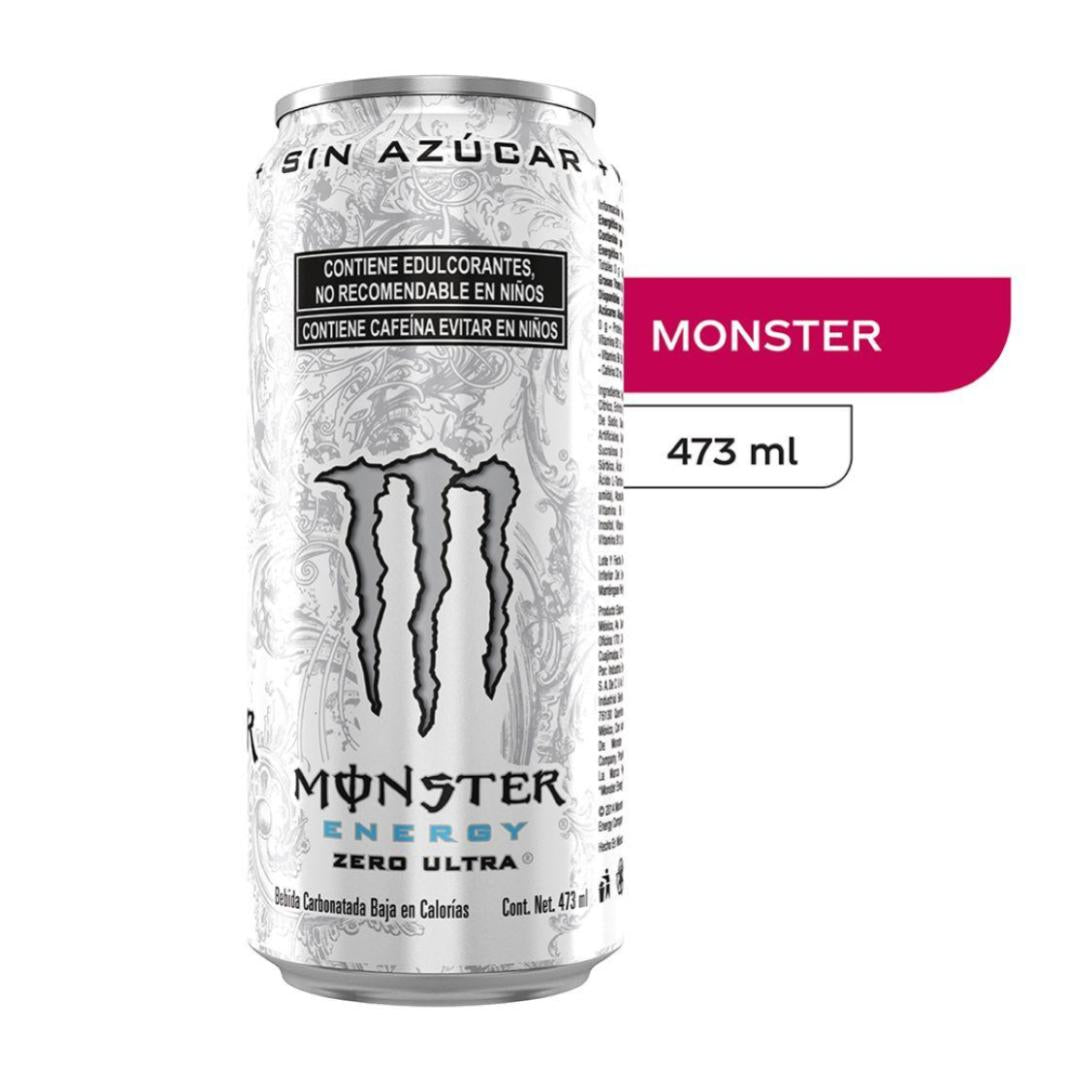 Bebida Energética Monster Energy Zero Ultra de 473ml