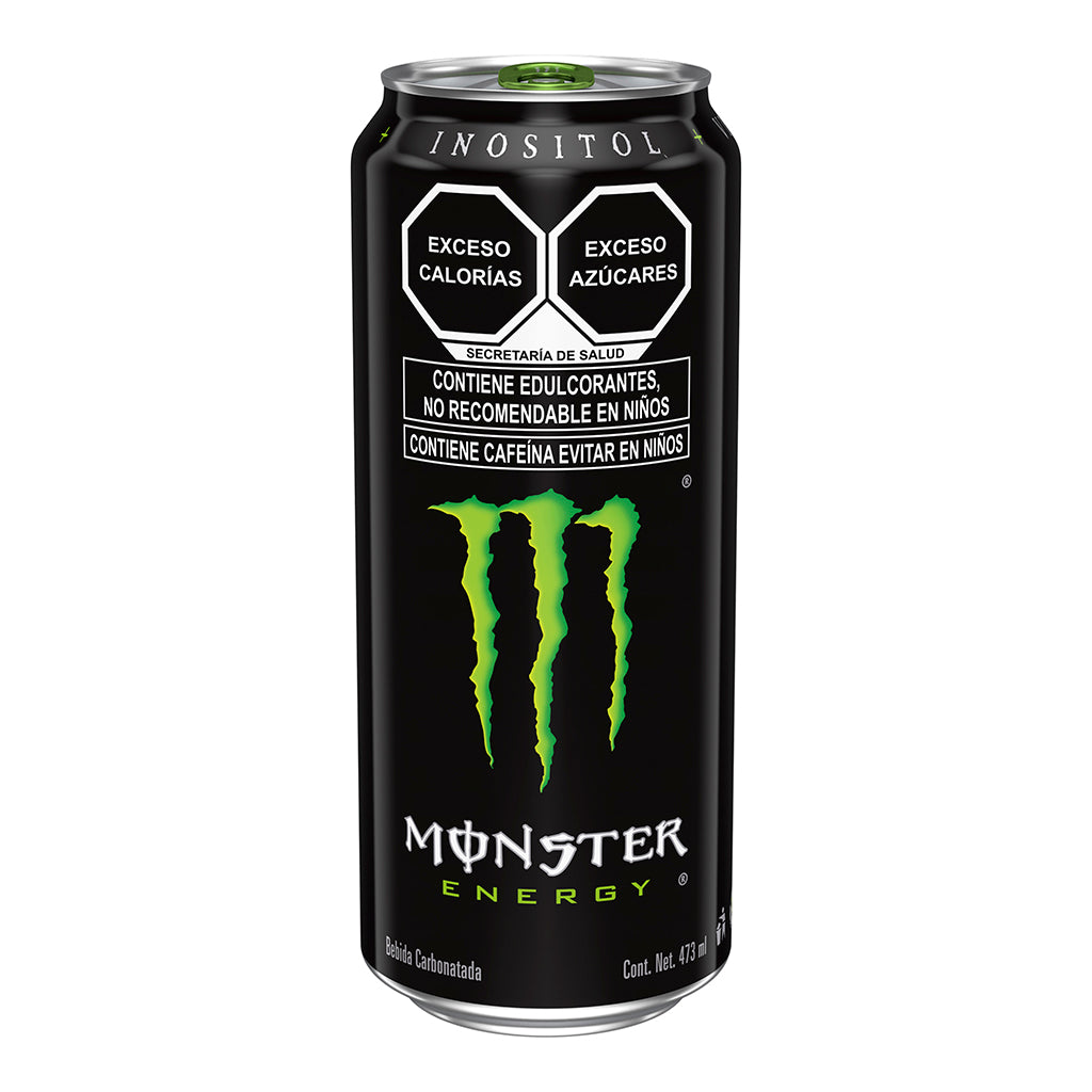 Bebida Energética Monster Energy Green de 473ml