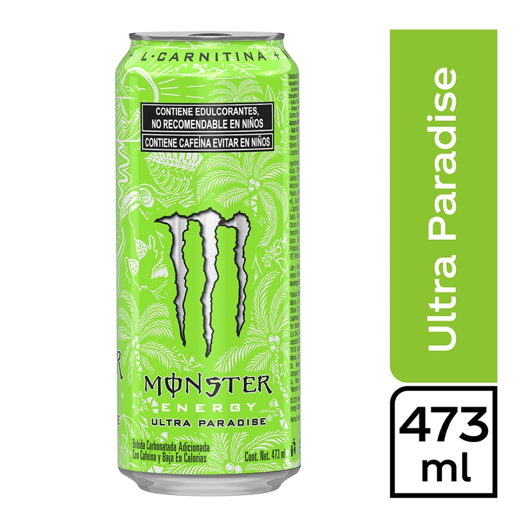 Bebida Energética Monster Ultra Paradise de 473ml