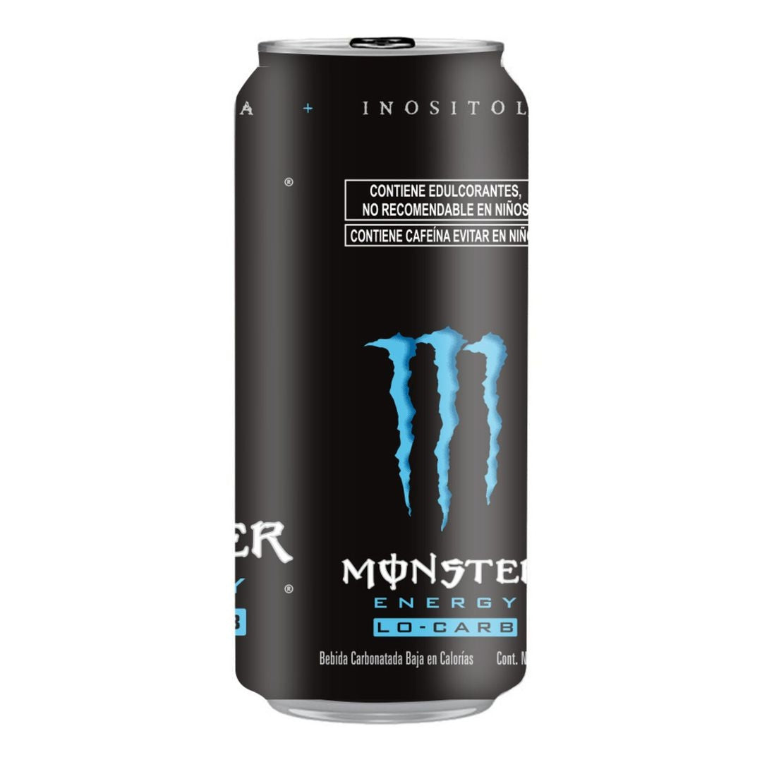 Bebida Energética Monster Energy Lo-Carb de 473ml
