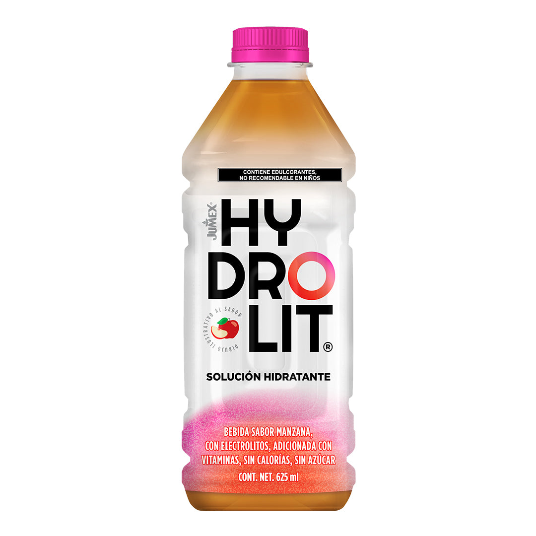 Solución Hidratante Jumex Hydrolit sabor Manzana de 625ml