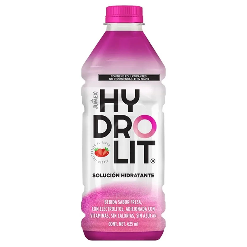 Solución Hidratante Jumex Hydrolit sabor Fresa de 625ml