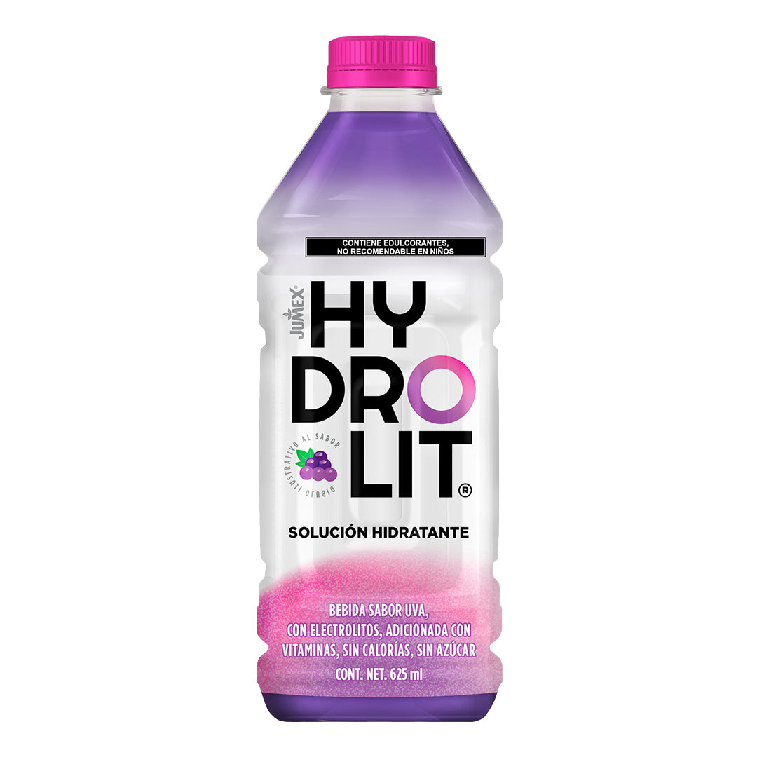 Solución Hidratante Jumex Hydrolit sabor Uva de 625ml