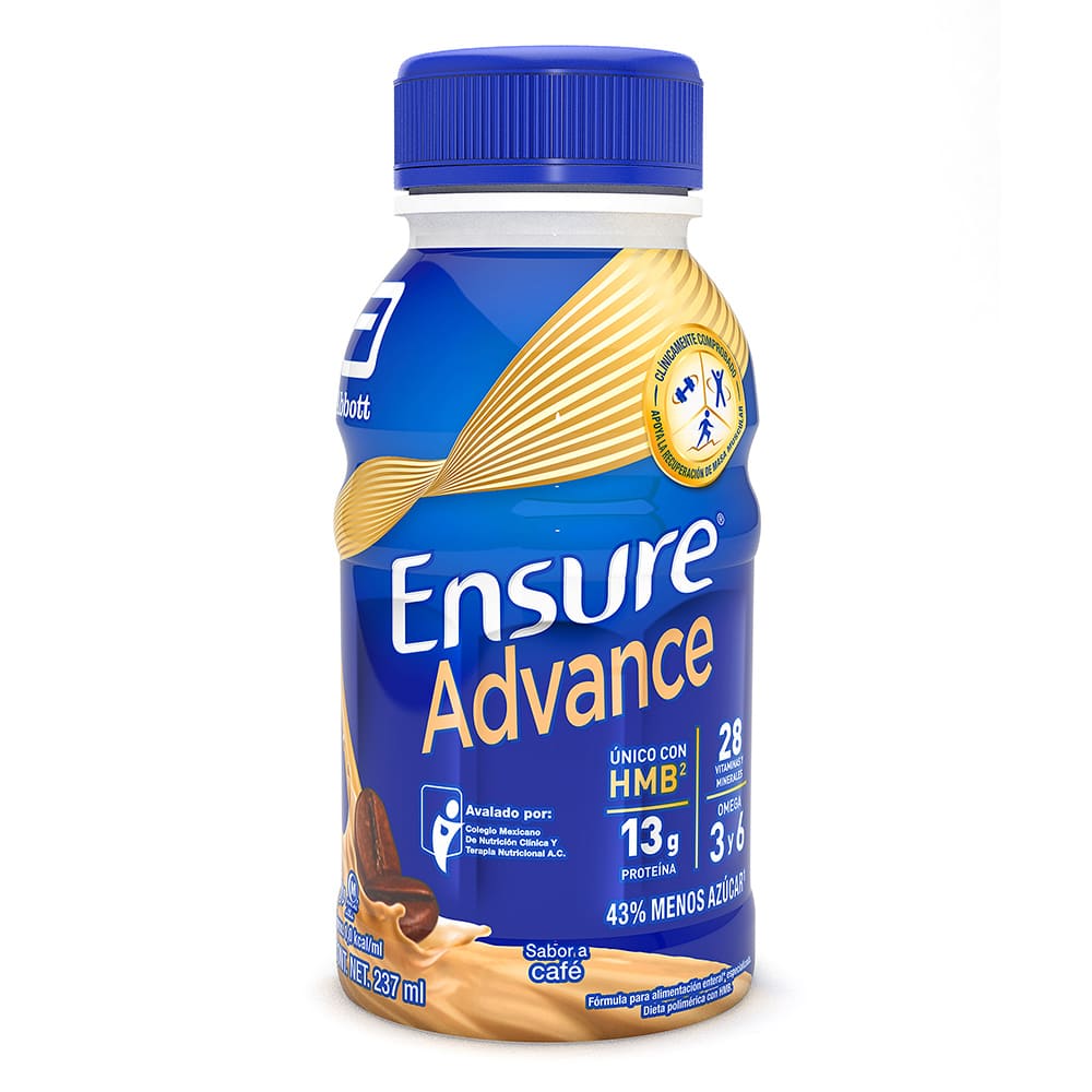 Suplemento Alimenticio Ensure Advance sabor Café de 237ml