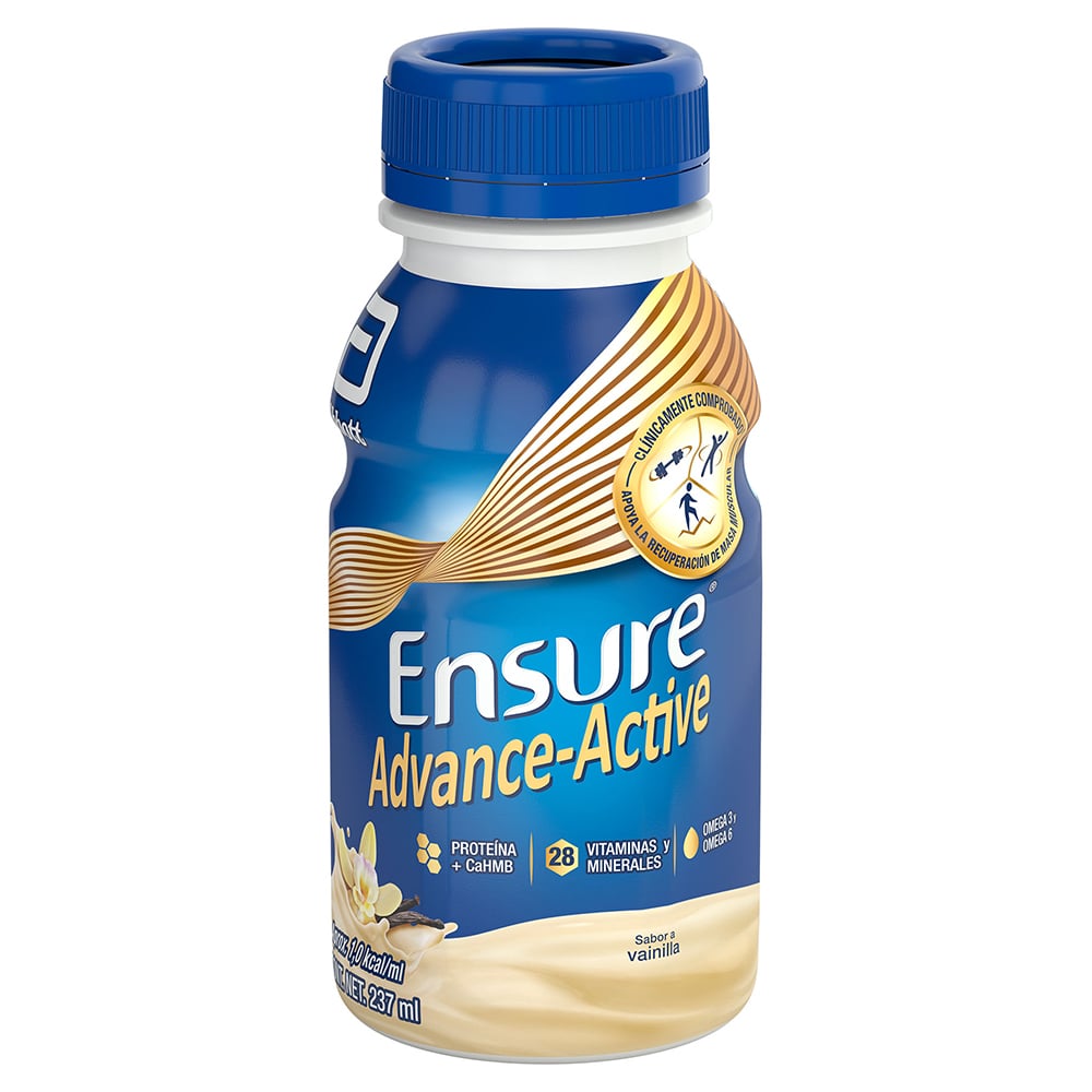 Suplemento Alimenticio Ensure Advance sabor Vainilla de 237ml