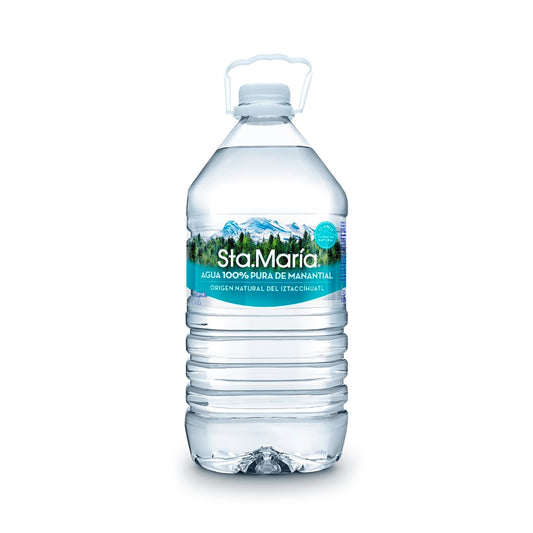 Agua de Manantial Sta. María de 4L