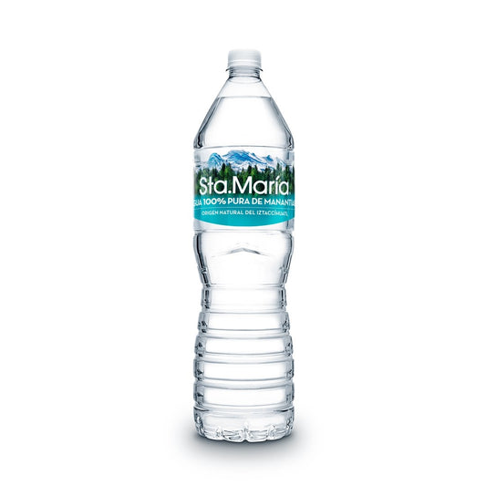 Agua Natural de Manantial Sta. María de 1.5L