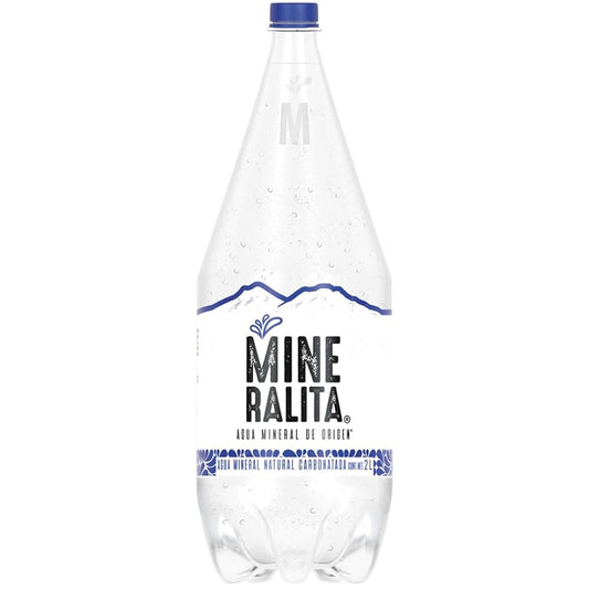 Agua Mineral Mineralita Carbonatada de 2L