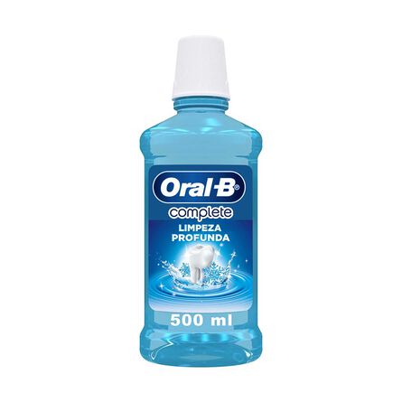 Enjuague bucal Oral-B Complete 4 en 1 menta refrescante 500 ml