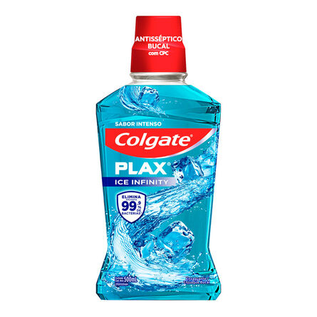 Enjuague Bucal Colgate Plax Ice infinity Sin Alcohol Sonrisas más Frescas 500 ml