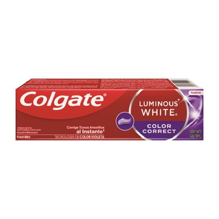 Pasta Dental Blanqueadora Colgate Luminous White Color Correct 100 ml