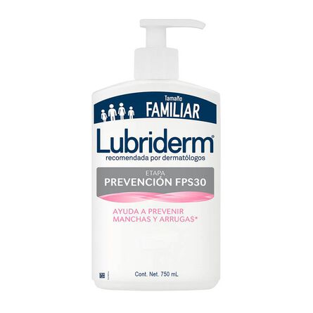 Crema corporal Lubriderm prevención 750 ml