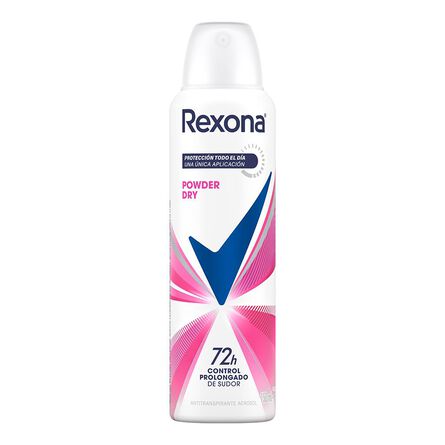 Antitranspirante Rexona powder dry en aerosol para dama 150 ml
