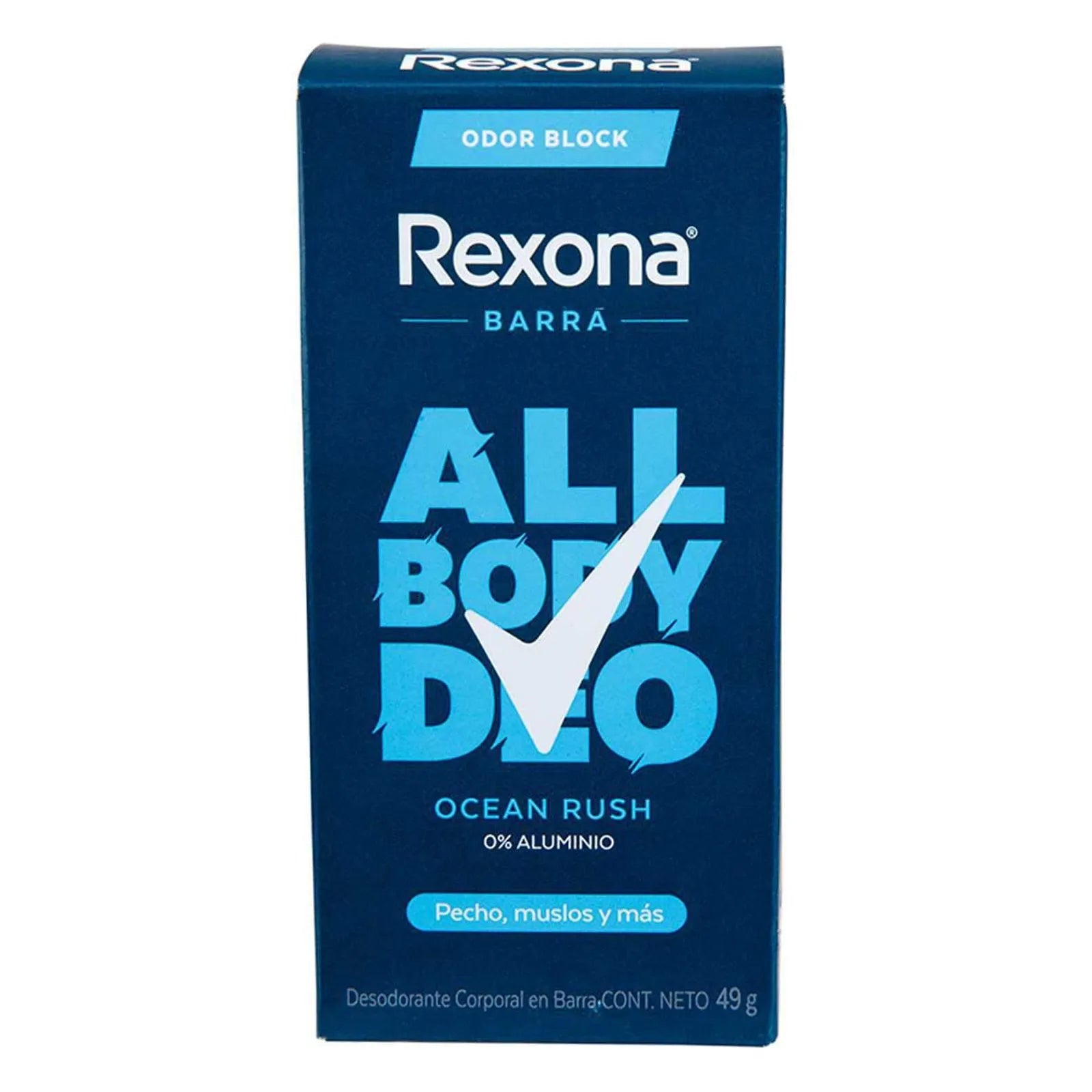 Desodorante Rexona Men Barra Ocean Rush 48 gr