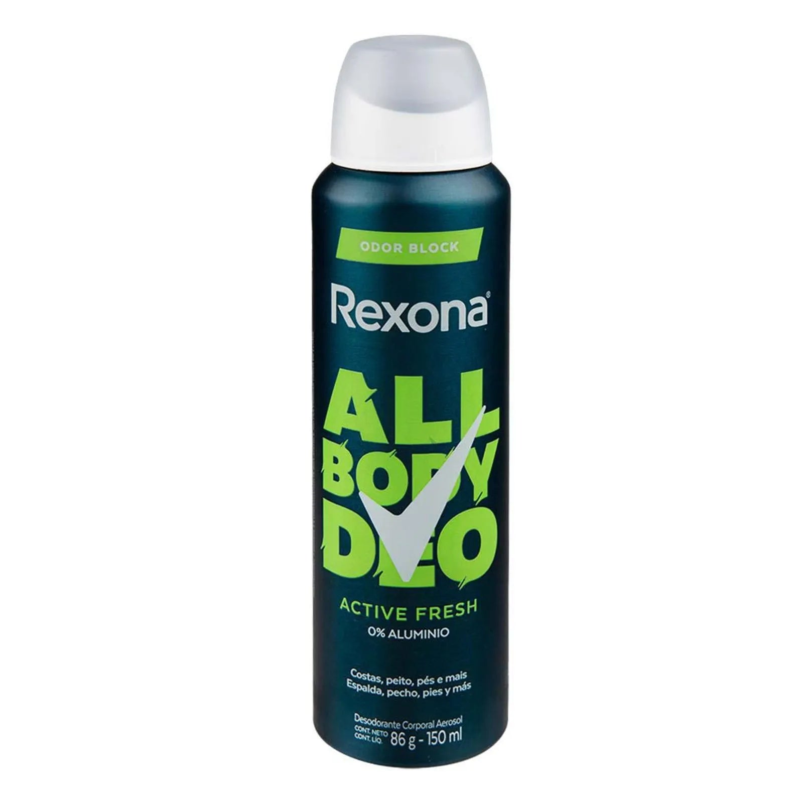 Desodorante Rexona Men Aerosol Active Fresh 150 ml