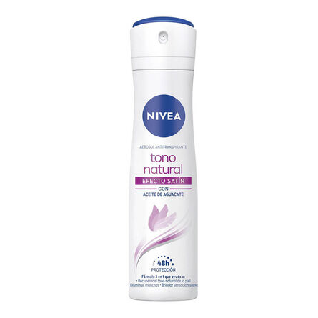 Antitranspirante NIVEA aclarado natural efecto satín spray 150 ml