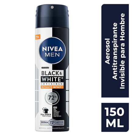 Antitranspirante NIVEA MEN invisible black & white ultimate spray 150 ml