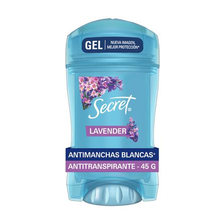 Antitranspirante Secret Gel Invisible Lavender 45 gr