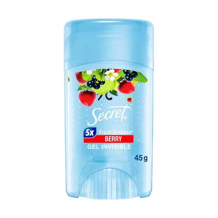 Antitranspirante Secret Gel invisible berry 45 gr