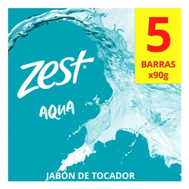 Jabón en barra Zest aqua 450 gr