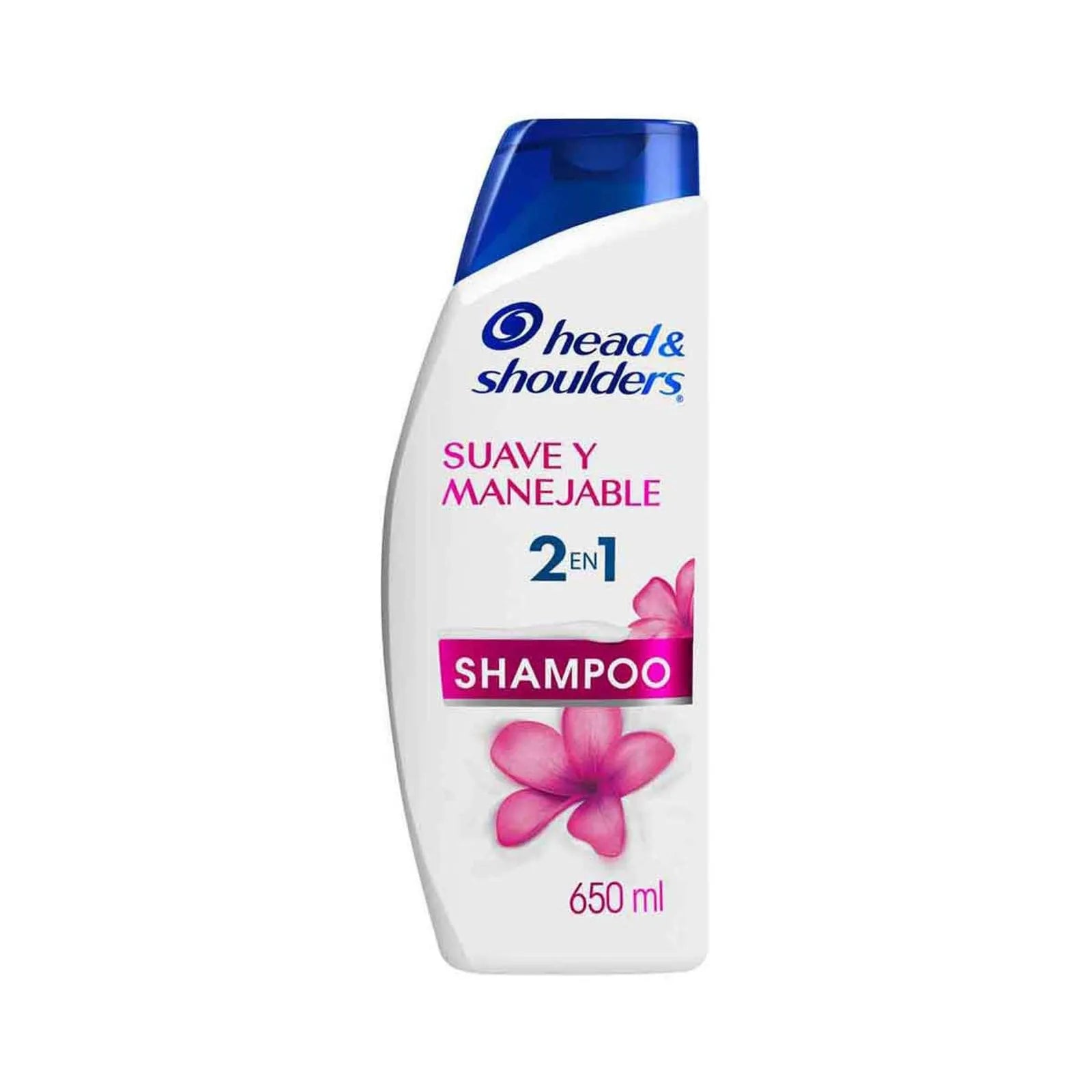Shampoo Head & Shoulders Suave y Manejable 2 en 1 Control Caspa 650 ml