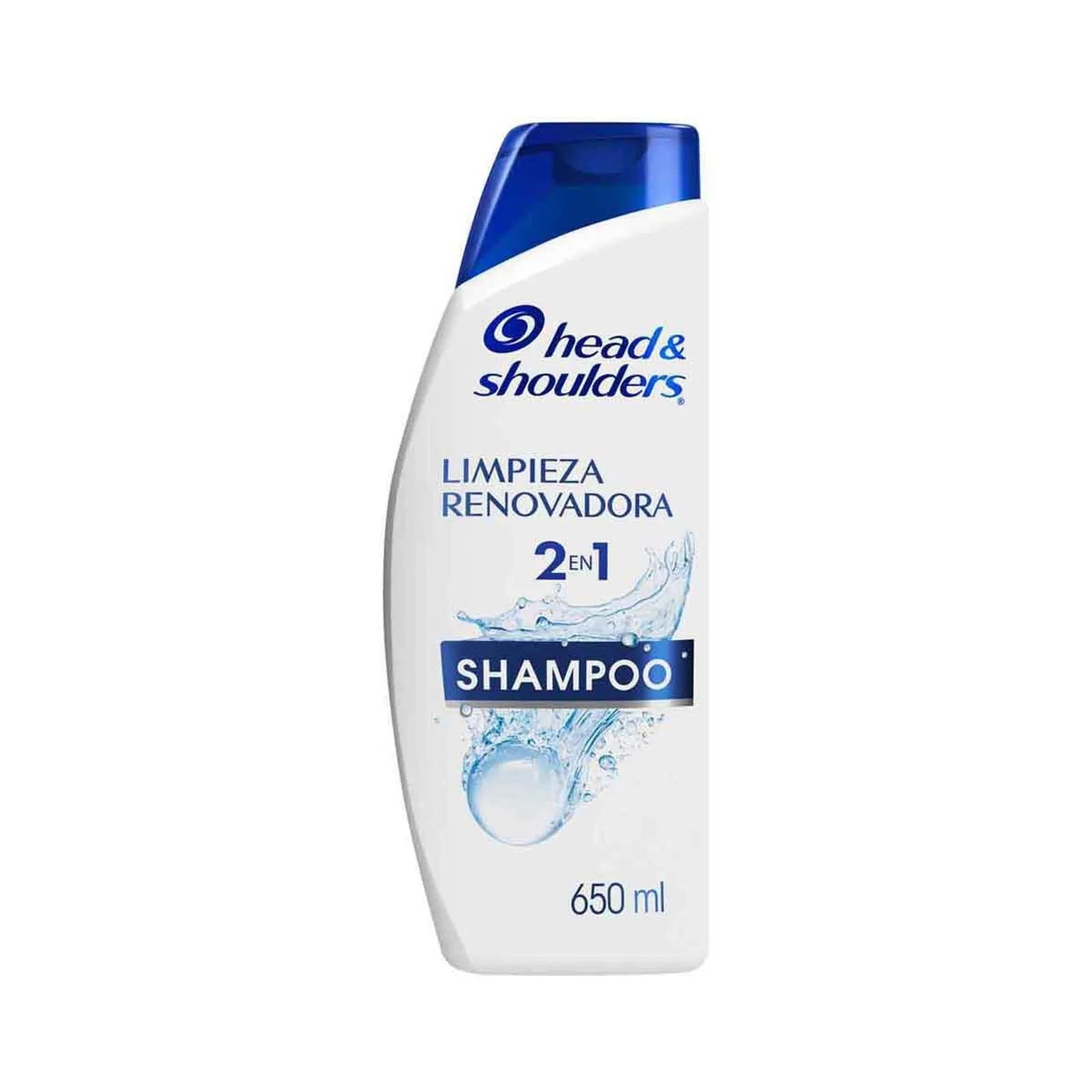Shampoo Head & Shoulders limpieza Renovadora 2 en 1 Control Caspa 650 ml